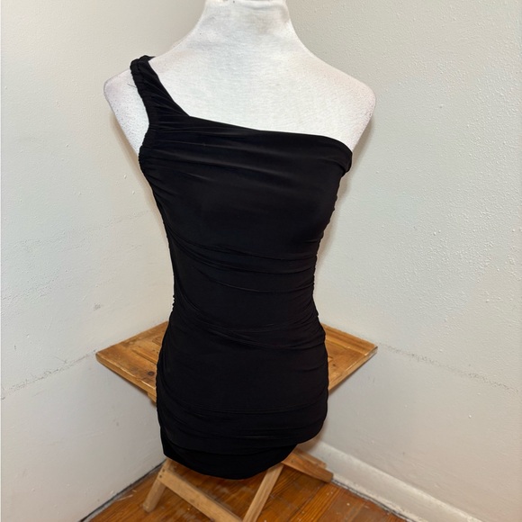 B Darlin Dresses & Skirts - B Darlin One Shoulder Ruched Mini Dress